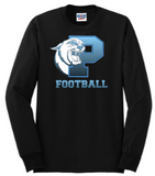 Panthers Football - Panthers Football Long Sleeve (Black or Grey)