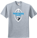 Panthers Football - FBall Short Sleeve Shirt (Black or Grey)