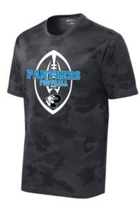 Panthers Football - Fball Camo Hex Short Sleeve Shirt