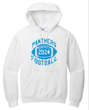 Panthers Football - Retro Hoodie Sweatshirt