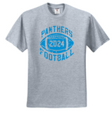 Panthers Football - Retro Short Sleeve Shirt (Grey or White)