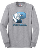 Panthers Football - Panthers Football Long Sleeve (Black or Grey)