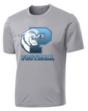 Panthers Football - Panthers Football Performance Short Sleeve (Black or Grey)