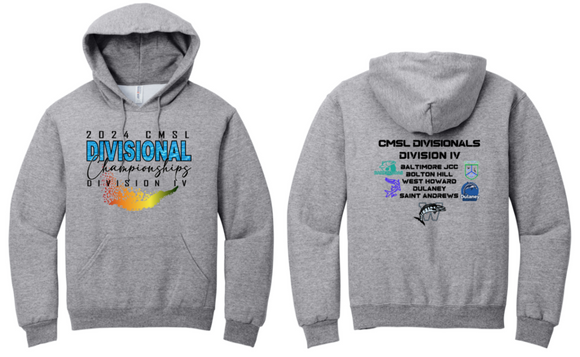 2024 DIV IV Champs - Grey Hoodie (PREORDERS ONLY)