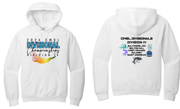 2024 DIV IV Champs - White Hoodie (PREORDERS ONLY)