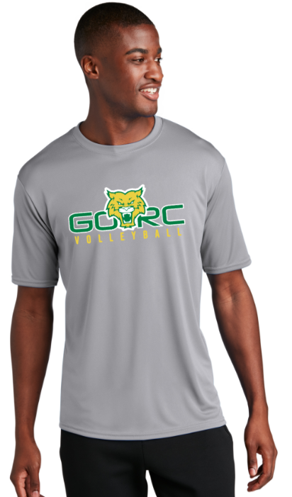 GORC Volleyball - GREY Official Performance Short Sleeve