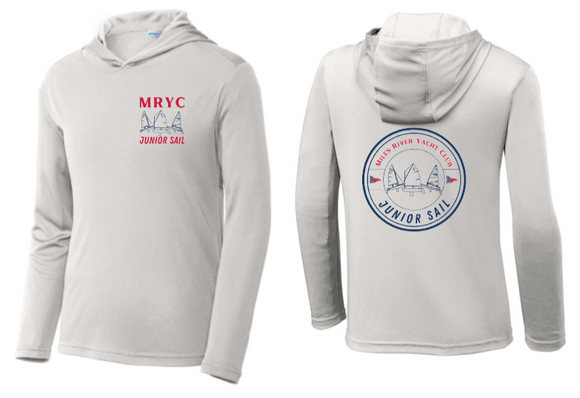 MRYC - Performance Pullover Hooded T Shirt (Silver or White)