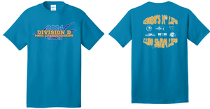 2024 PMSL DIV D Champs - Neon Blue Cotton Short Sleeve Shirt