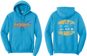 2024 PMSL DIV D Champs - Neon Blue Hoodie Sweatshirt