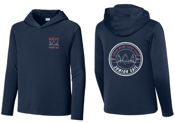 MRYC - UV Performance Long Sleeve Hoodie Shirt (Navy or White)