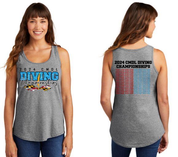 2024 CMDL Champs - Grey Lady Tank Top