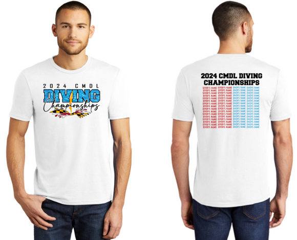 2024 CMDL Champs - White Soft Blend Short Sleeve Shirt