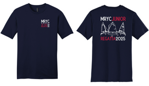MRYC - 2025 REGATTA - Navy District Short Sleeve Shirt