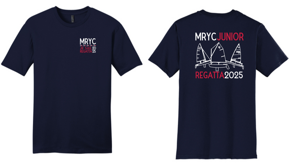 MRYC - 2025 REGATTA - Navy District Short Sleeve Shirt