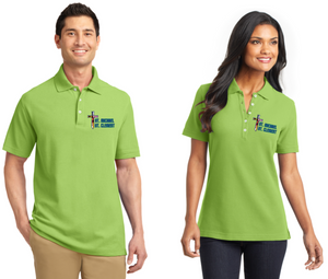 STM STC - Flag Green Oasis Polo (Unisex or Lady Cut)