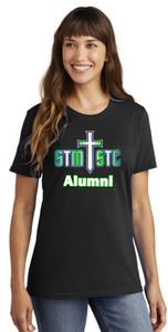 STM STC - Alumni Gradient Black Lady SS T Shirt