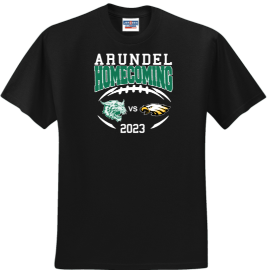 Arundel - 2023 HOMECOMING Short Sleeve Shirt (Grey or Black)