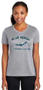 Blue Heron - Performance Short Sleeve (Silver)