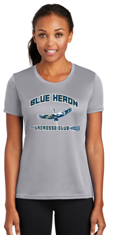 Blue Heron - Performance Short Sleeve (Silver)