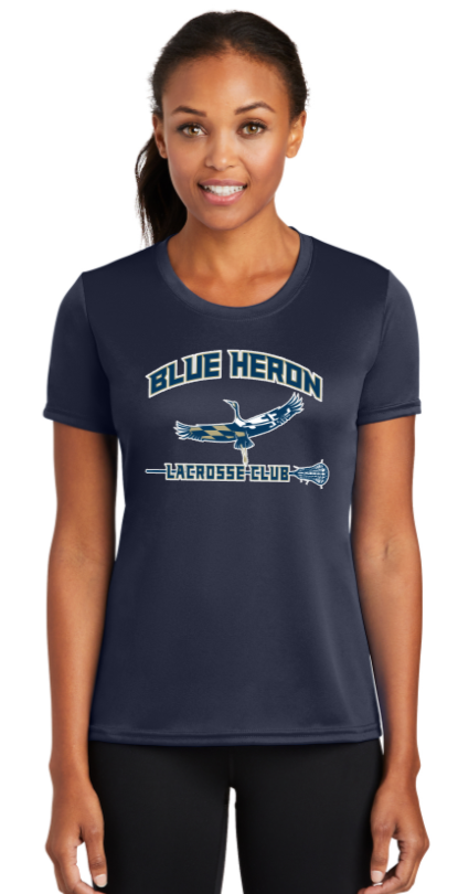 Blue Heron - Performance Short Sleeve (Navy Blue)