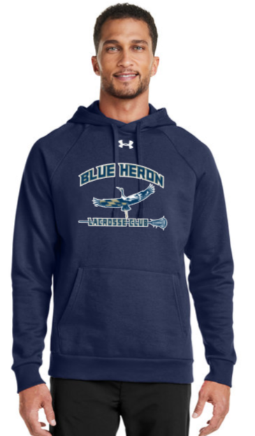 Blue Heron - Under Armour Hoodie - (Navy Blue)