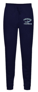 Blue Heron - Women’s Sport Athletic Fleece Joggers (Navy Blue)