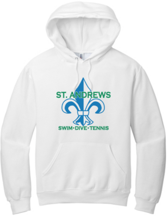 St. Andrews - Classic White Hoodie Sweatshirt