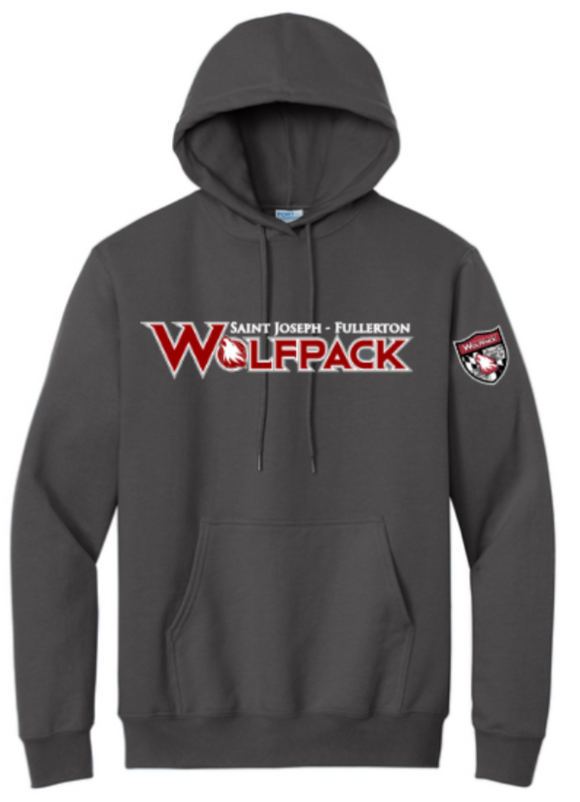 Wolfpack - Charcoal Wolfpack Hoodie