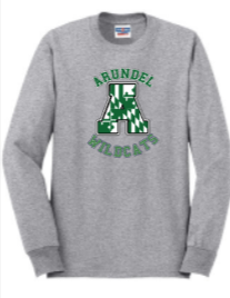 Arundel - Wildcat Long Sleeve Shirt (White, Grey or Black)