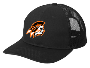 Apaches Football - Snapback Trucker Hat (Black & Black)