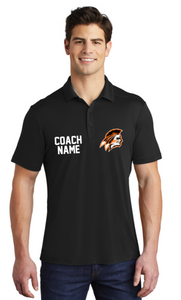 Apaches Football - Black Performance Polo (Unisex or Lady Cut)