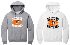 Apaches Football - Splash Hoodie Sweatshirt (Grey or White)