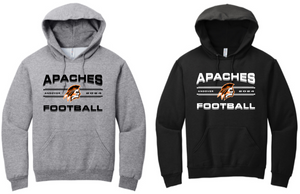 Apaches Football - Classic Hoodie Sweatshirt (Black or Grey)