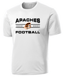 Apaches Football - Classic Performance Short Sleeve Shirt (Black, Silver or White)