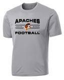 Apaches Football - Classic Performance Short Sleeve Shirt (Black, Silver or White)