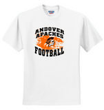 Apaches Football - Splash Short Sleeve T Shirt (Grey, White or Black)