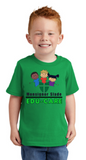 MSCS EDU-CARE - Short Sleeve Shirt (Toddler, Youth or Adult ) (Green, White or Grey)