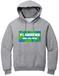 St. Andrews - Flag Grey Hoodie Sweatshirt