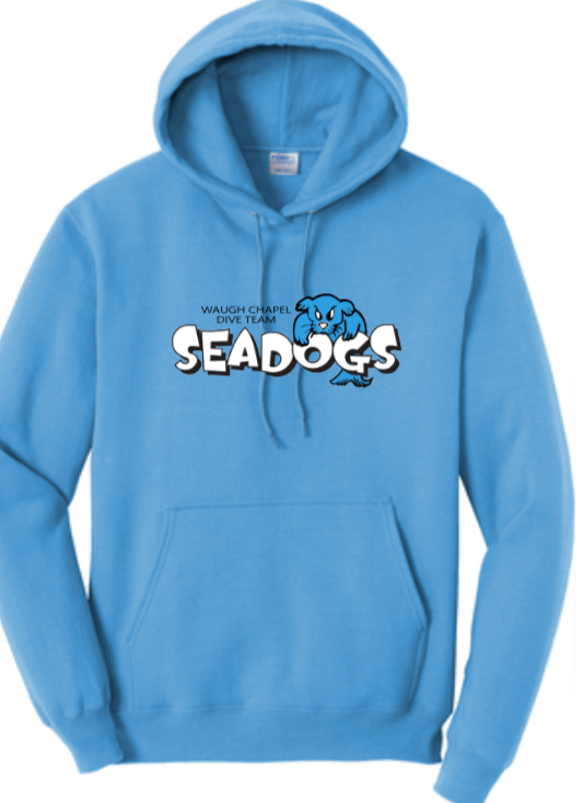 WC Seadogs Dive - Official Hoodie Sweatshirt (Blue, Grey or White)
