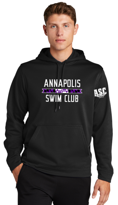 Annapolis Swim Club - Flag Performance Hoodie Sweatshirt (Youth or Adult)