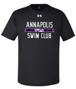 Annapolis Swim Club - Flag Under Armour Short Sleeve T Shirt (Youth and Adult)