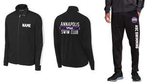 Annapolis Swim Club - Warm Up Jacket and Pants COMBO (Youth or Adult)