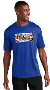 West Howard WAHOOS - Royal Blue Performance Short Sleeve Shirt