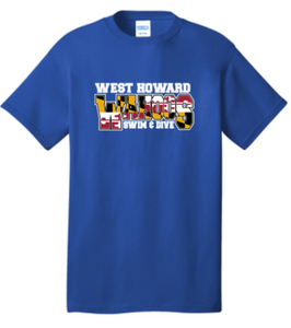 West Howard WAHOOS - Short Sleeve T Shirt (TEAM IS PROVIDING FOR ALL SWIMMERS)