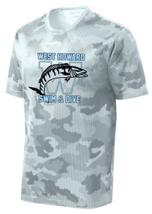 West Howard Swim and Dive TEAM - Camo Hex Short Sleeve Shirt