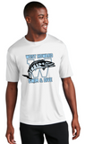 West Howard Swim and Dive TEAM - Performance Short Sleeve Shirt - (Silver or White)