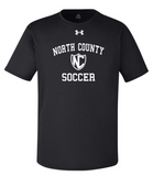 NCHS Women's Soccer - Under Armour Short Sleeve T Shirt (Black, Red, or Grey)