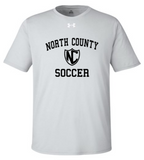NCHS Women's Soccer - Under Armour Short Sleeve T Shirt (Black, Red, or Grey)