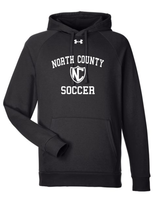 NCHS Women's Soccer - Under Armour Hoodie (Black, Red or Grey)