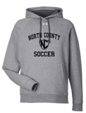 NCHS Women's Soccer - Under Armour Hoodie (Black, Red or Grey)